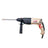 Crown Perforateur 850W electric drill with gray and black design and side handle.
