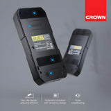 Détecteur mural de métaux, câbles et bois 100mm 300mAh CROWN