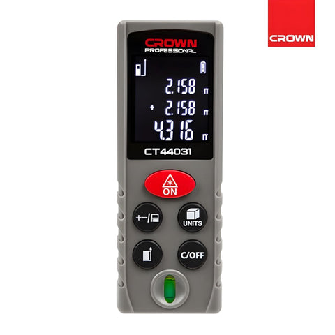 Télémètre Laser 100 Mètre CROWN | CT44031