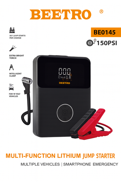 BEETRO Booster batteries 2000A Power Bank 21800 mAh