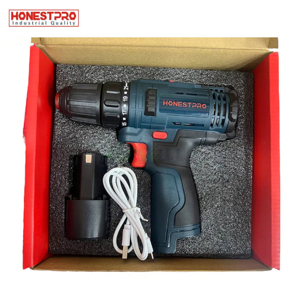 Visseuse à Batterie 12V HONESTPRO avec boite enbot crown