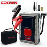 CROWN COMPRRESSURE DE VOITURE AVEC BOOSTER BATTERIE 24000 MAH
